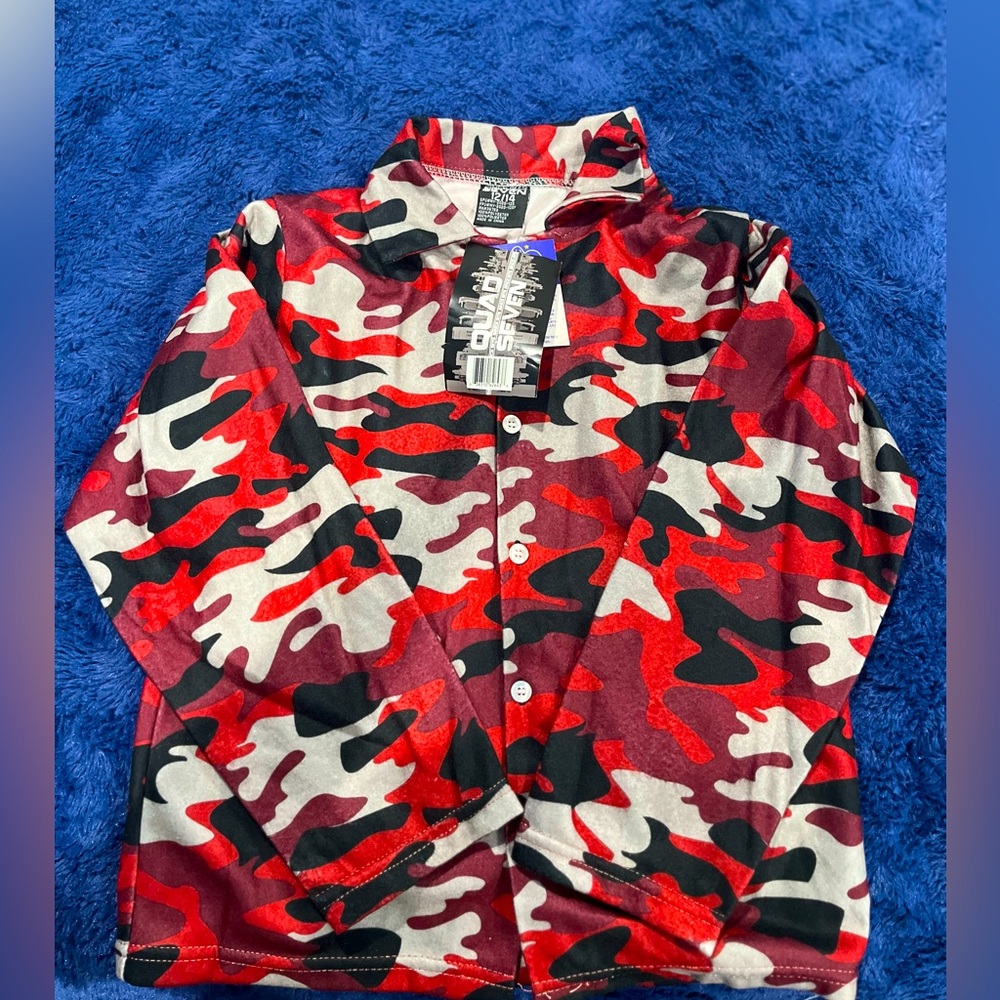 Boys long sleeve pajama top